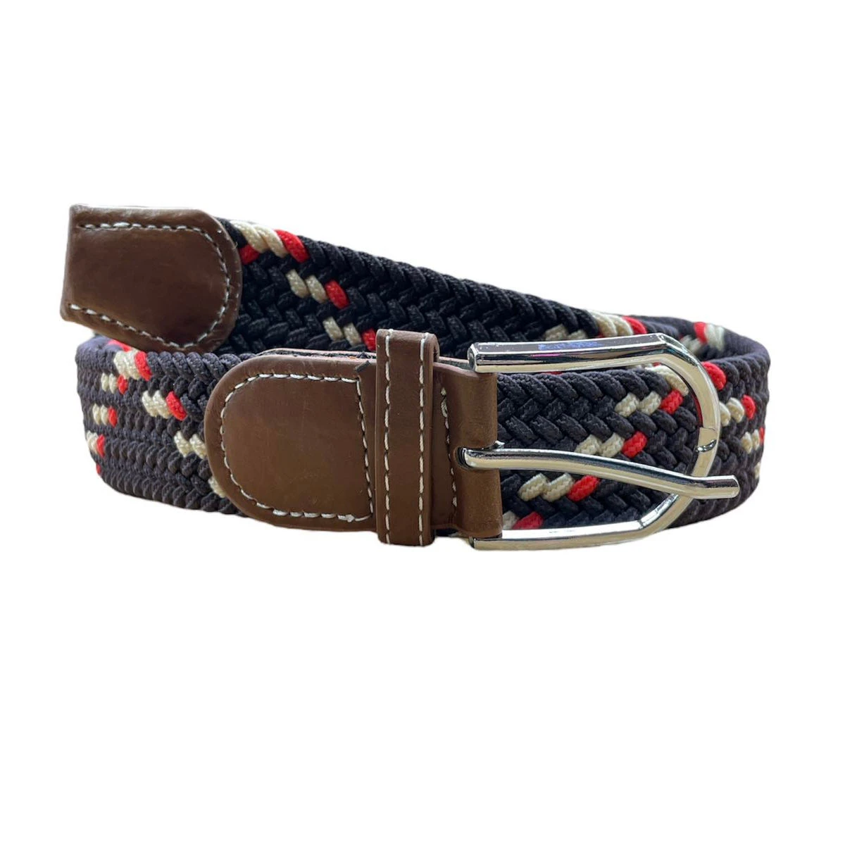 Ceinture En élastique Tressée à Boucle De Fermeture Métal Coloris MIX 9 Ceinture En élastique Tressée à Boucle De Fermeture Métal Coloris MIX – Image 7