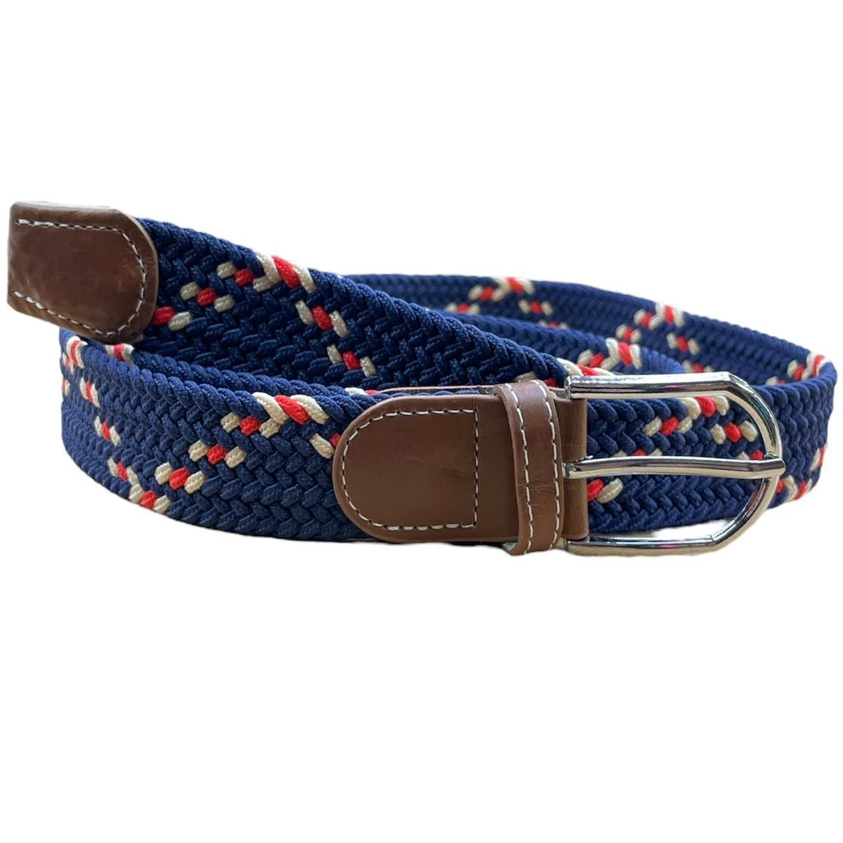 Ceinture En élastique Tressée à Boucle De Fermeture Métal Coloris MIX 7 Ceinture En élastique Tressée à Boucle De Fermeture Métal Coloris MIX – Image 5