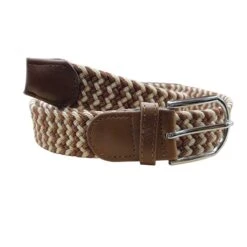 Ceinture En Fibre Extensible Tressée Avec Boucle Ardillon Coloris MIX -Accessoires De Mode pdtimg 4970877hd