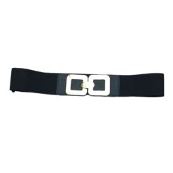 Ceinture En élastique Avec Belle Boucle Métallique Coloris MIXTE 75 à 100 Cm (Grande Taille) -Accessoires De Mode pdtimg 4971206hd