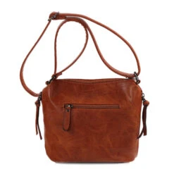 Sac Zippé Porté Travers En Similicuir Souple -Accessoires De Mode pdtimg 4979447hd