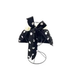 Visière Solaire En Tissu à Pois Avec Une Couronne En Papier 16 Visière Solaire En Tissu à Pois Avec Une Couronne En Papier -Accessoires De Mode pdtimg 4980623hd