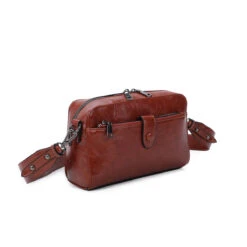 Sac Bandoulière Zippé Avec Languette à Bouton Magnétique -Accessoires De Mode pdtimg 4983667hd