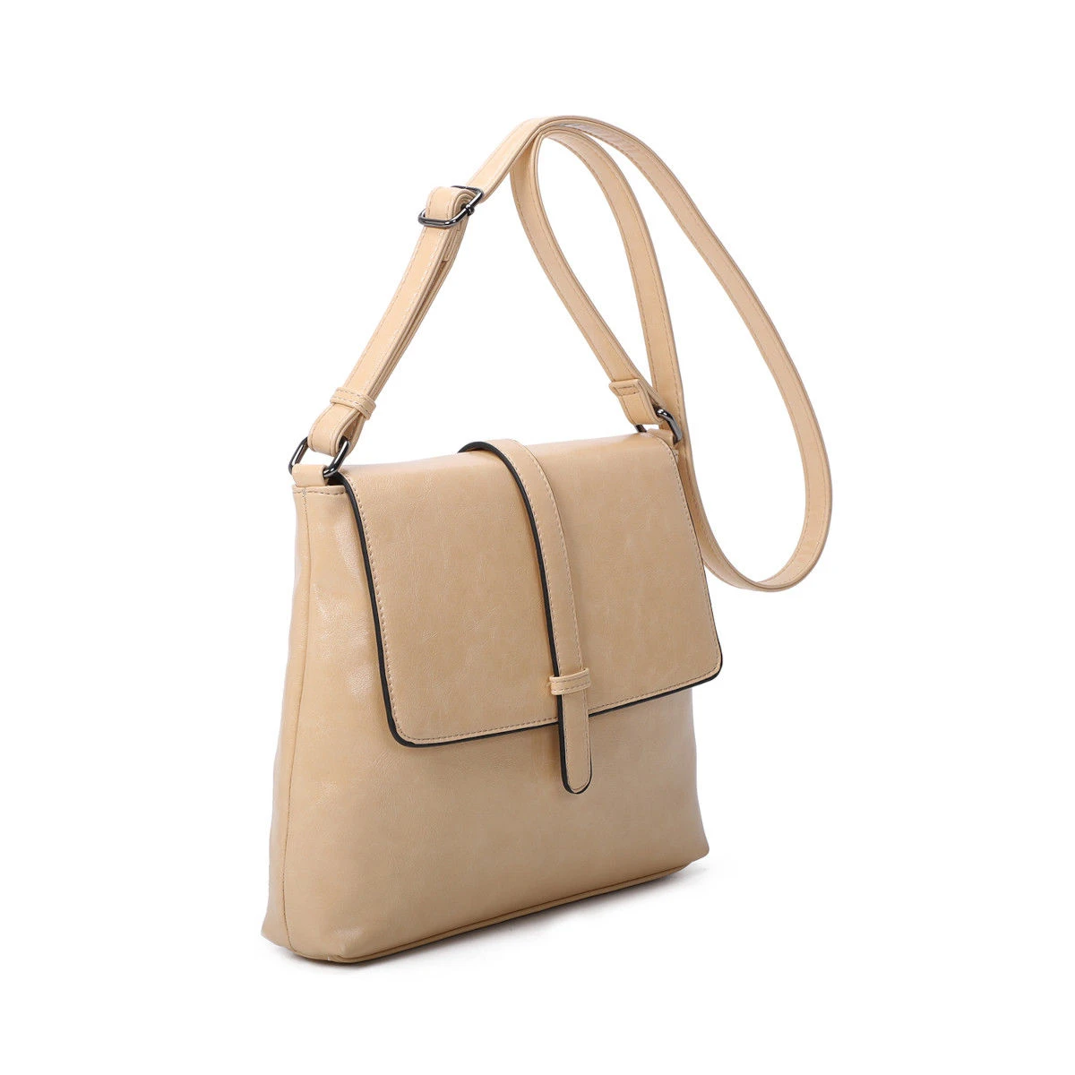 Sac Bandoulière Zippé Avec Rabat à Bouton Magnétique 10 Sac Bandoulière Zippé Avec Rabat à Bouton Magnétique – Image 8