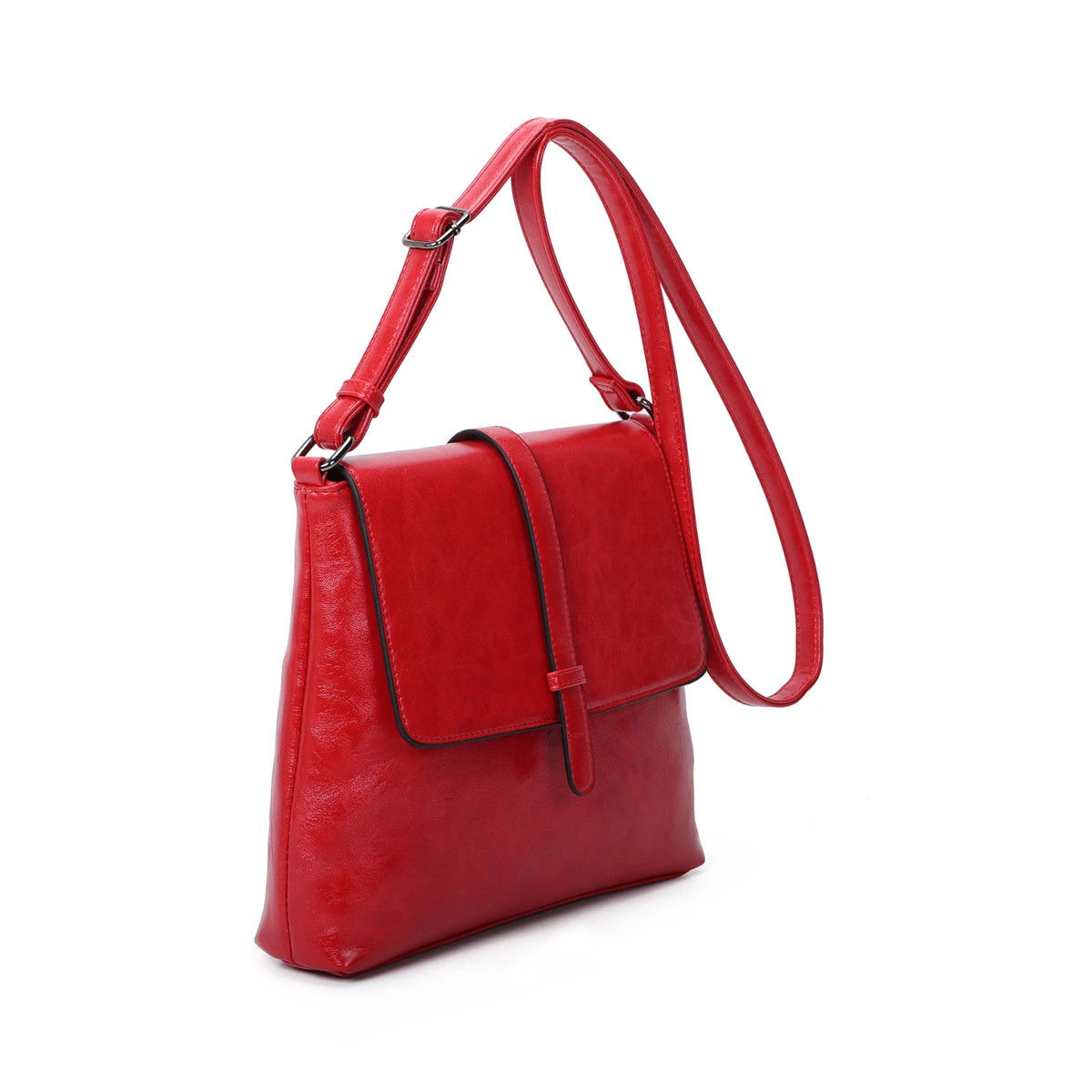 Sac Bandoulière Zippé Avec Rabat à Bouton Magnétique 14 Sac Bandoulière Zippé Avec Rabat à Bouton Magnétique – Image 12