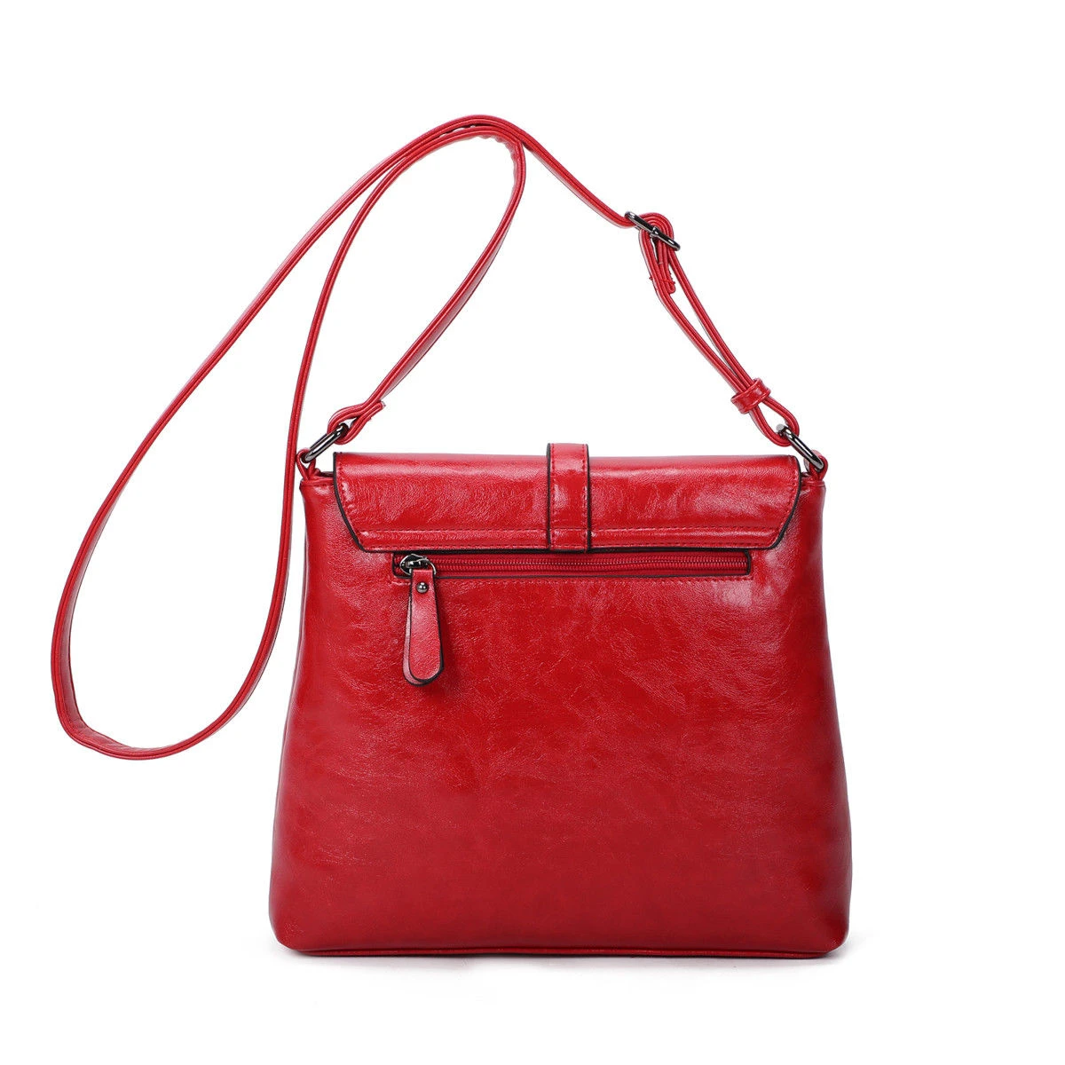 Sac Bandoulière Zippé Avec Rabat à Bouton Magnétique 15 Sac Bandoulière Zippé Avec Rabat à Bouton Magnétique – Image 13