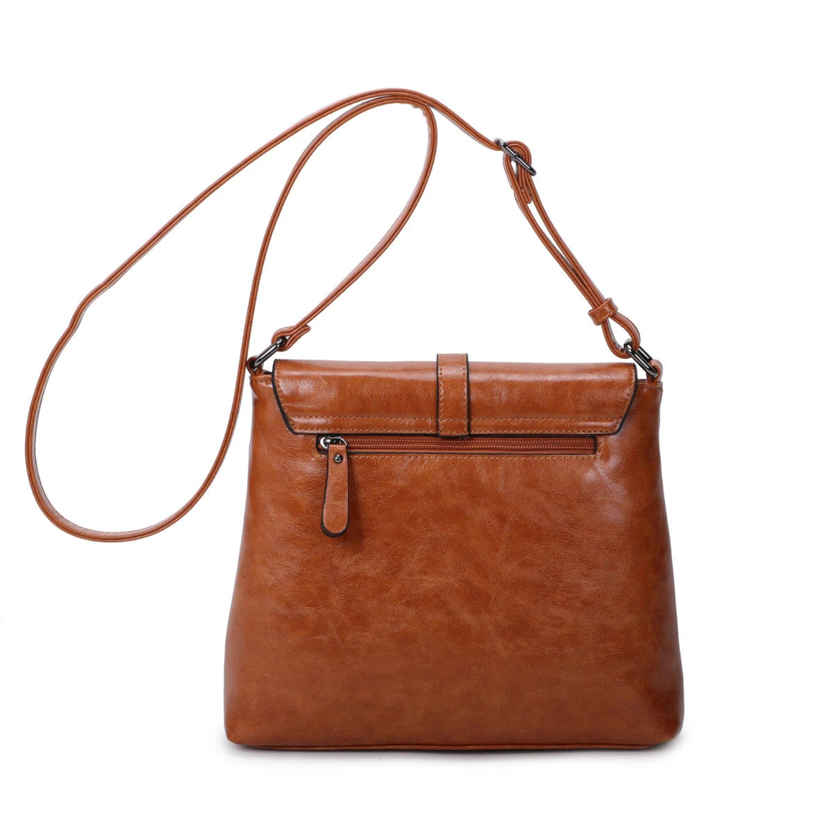 Sac Bandoulière Zippé Avec Rabat à Bouton Magnétique 18 Sac Bandoulière Zippé Avec Rabat à Bouton Magnétique – Image 16