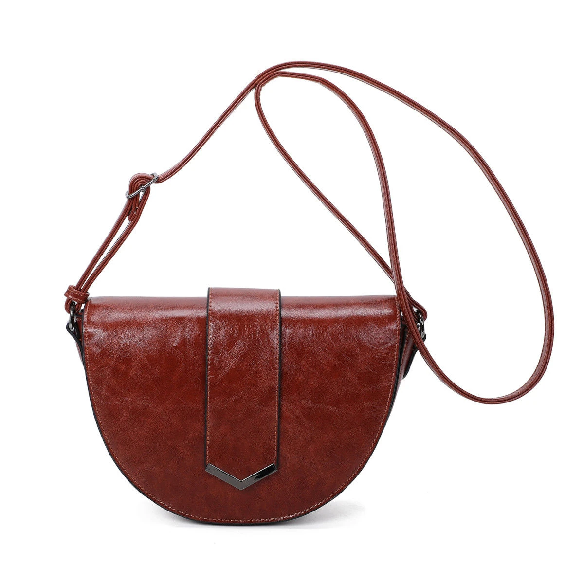 Sac Porté Croisé Bimatière Avec Rabat Aimanté Et Un Zip 5 Sac Porté Croisé Bimatière Avec Rabat Aimanté Et Un Zip – Image 3