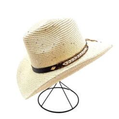 Chapeau De Cowboy Avec Un Ruban Décoratif 12 Chapeau De Cowboy Avec Un Ruban Décoratif -Accessoires De Mode pdtimg 4984099hd