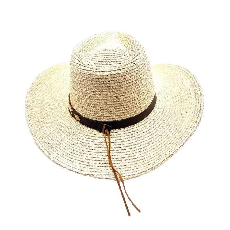 Chapeau De Cowboy Avec Un Ruban Décoratif 6 Chapeau De Cowboy Avec Un Ruban Décoratif – Image 4