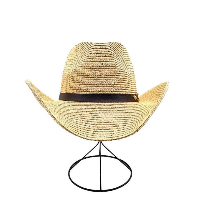 Chapeau De Cowboy Avec Un Ruban Décoratif 10 Chapeau De Cowboy Avec Un Ruban Décoratif – Image 8