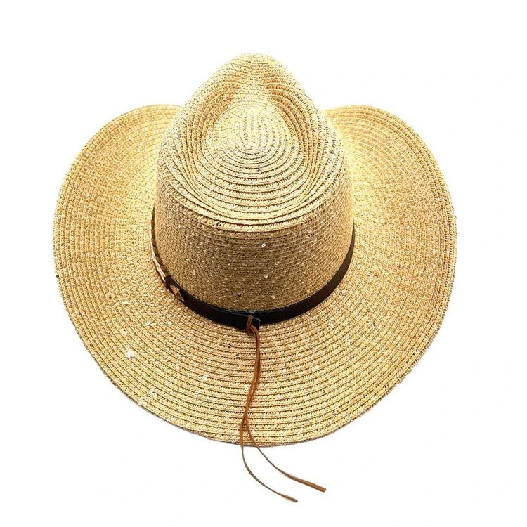 Chapeau De Cowboy Avec Un Ruban Décoratif 9 Chapeau De Cowboy Avec Un Ruban Décoratif – Image 7