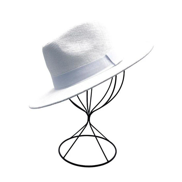 Chapeau Panama Avec Un Ruban Uni 13 Chapeau Panama Avec Un Ruban Uni – Image 11