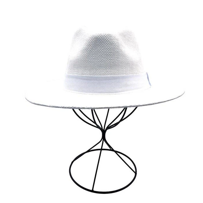 Chapeau Panama Avec Un Ruban Uni 14 Chapeau Panama Avec Un Ruban Uni – Image 12