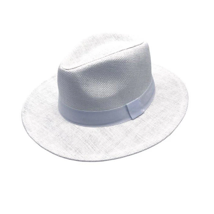 Chapeau Panama Avec Un Ruban Uni 15 Chapeau Panama Avec Un Ruban Uni – Image 13