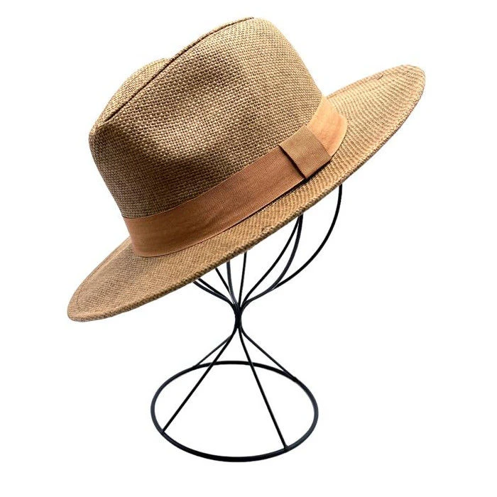 Chapeau Panama Avec Un Ruban Uni 22 Chapeau Panama Avec Un Ruban Uni – Image 20