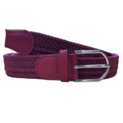 Ceinture En élastique Tressée Unie à Boucle De Fermeture Coloris MIX -Accessoires De Mode pdtimg 4986522hd