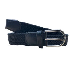 Ceinture En élastique Tressée Unie à Boucle De Fermeture Coloris MIX -Accessoires De Mode pdtimg 4986523hd