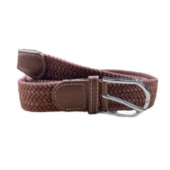 Ceinture En élastique Tressée Unie à Boucle De Fermeture Coloris MIX -Accessoires De Mode pdtimg 4986524hd