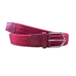 Ceinture En élastique Tressée Unie à Boucle De Fermeture Coloris MIX -Accessoires De Mode pdtimg 4986529hd
