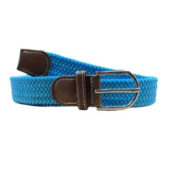 Ceinture En élastique Tressée Unie à Boucle De Fermeture Coloris MIX -Accessoires De Mode pdtimg 4986530hd