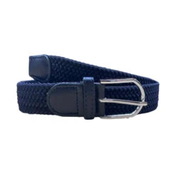 Ceinture En élastique Tressée Unie à Boucle De Fermeture Coloris MIX -Accessoires De Mode pdtimg 4986531hd