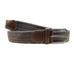 Ceinture En élastique Tressée Unie à Boucle De Fermeture Coloris MIX -Accessoires De Mode pdtimg 4986532hd