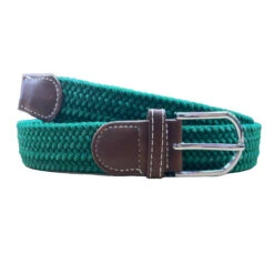 Ceinture En élastique Tressée Unie à Boucle De Fermeture Coloris MIX -Accessoires De Mode pdtimg 4986534hd