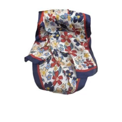 Foulard Carré En Polyester à Effet Soie Avec Motif Fleuri MIX -Accessoires De Mode pdtimg 4987352hd