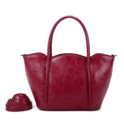 Sac à Main Cabas Zippé Avec Bordures Festonnées -Accessoires De Mode pdtimg 4988151hd