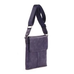 Sac Besace Plat Fermeture à Zip Et Rabat Aimanté -Accessoires De Mode pdtimg 4992767hd