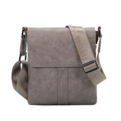 Sac Besace Plat Fermeture à Zip Et Rabat Aimanté -Accessoires De Mode pdtimg 4992777hd