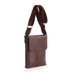 Sac Besace Plat Fermeture à Zip Et Rabat Aimanté -Accessoires De Mode pdtimg 4992789hd