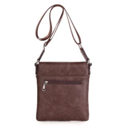 Sac Besace Plat Fermeture à Zip Et Rabat Aimanté -Accessoires De Mode pdtimg 4992790hd