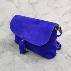 Sac Pochette Besace à Rabat En Croûte De Cuir Daim -Accessoires De Mode pdtimg 4994527hd