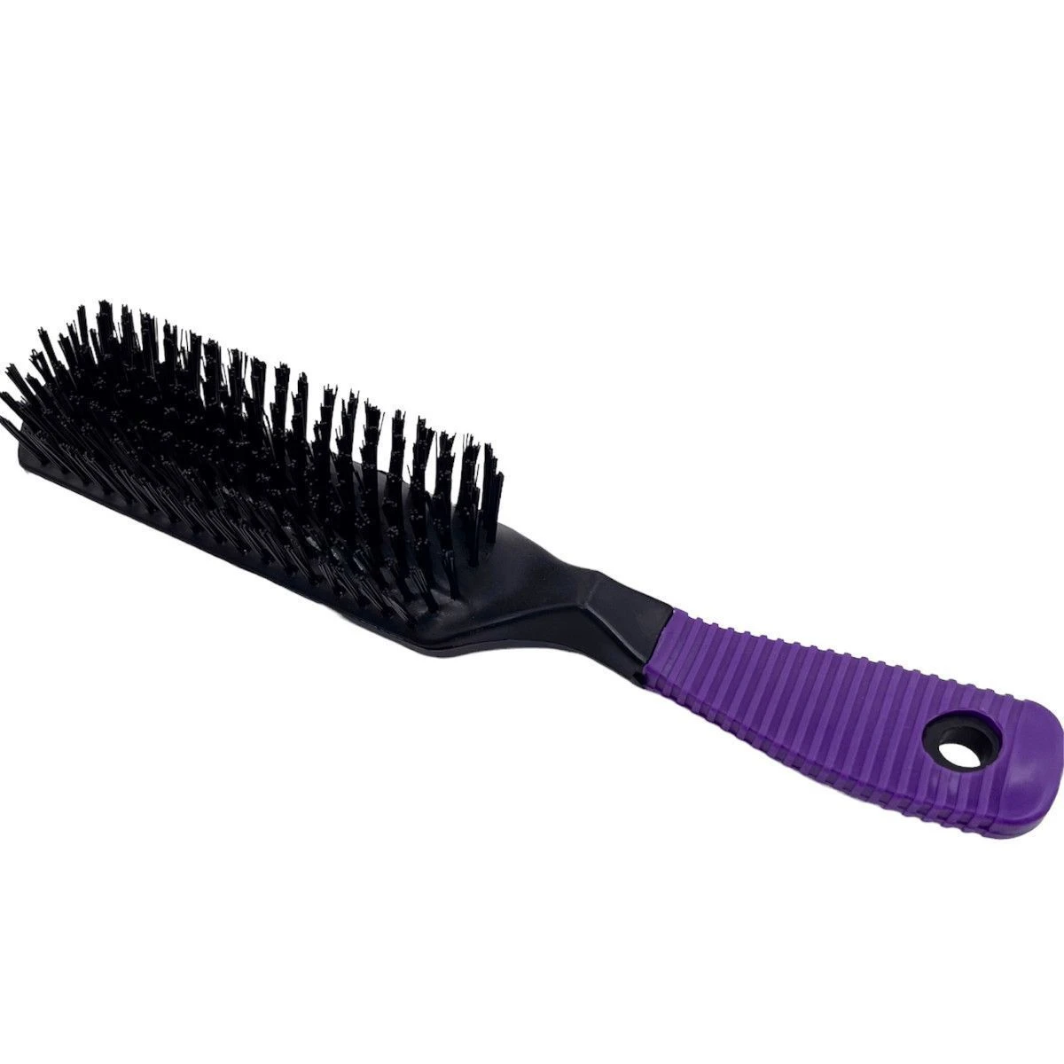 Brosse à Cheveux Plastique Avec Poignée Design Rainuré 7 Brosse à Cheveux Plastique Avec Poignée Design Rainuré – Image 5