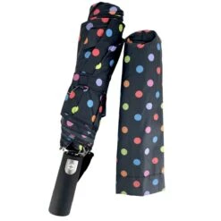 Parapluie Pliant En Fibre De Polyester Orné D'un Motif -Accessoires De Mode pdtimg 4996126hd