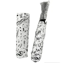 Parapluie Pliant En Fibre De Polyester Orné D'un Motif -Accessoires De Mode pdtimg 4996132hd