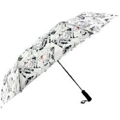 Parapluie Pliant En Fibre De Polyester Orné D'un Motif -Accessoires De Mode pdtimg 4996133hd