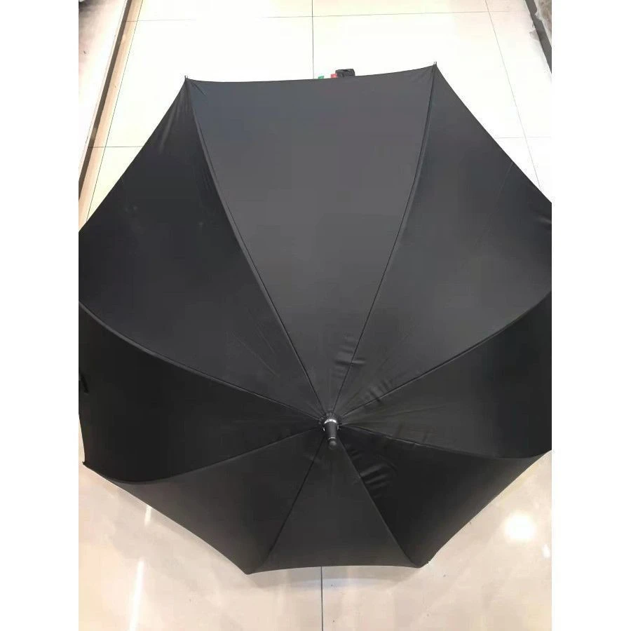 Grand Parapluie Canne Noir Chic Avec Ouverture Automatique 6 Grand Parapluie Canne Noir Chic Avec Ouverture Automatique – Image 4