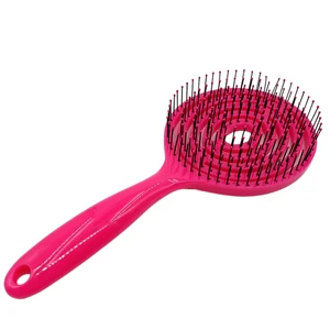 Brosse à Cheveux Démêlante Avec Design Rond Et Creux Ventilé 6 Brosse à Cheveux Démêlante Avec Design Rond Et Creux Ventilé – Image 4