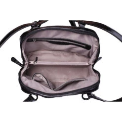 Sac Multifonction Porté En Cabas Ou En Sac à Dos Noir -Accessoires De Mode pdtimg 4996844hd