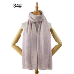 Foulard Uni En Viscose Coloris Mix -Accessoires De Mode pdtimg 4998941hd