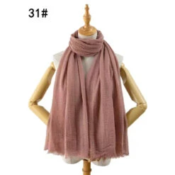 Foulard Uni En Viscose Coloris Mix -Accessoires De Mode pdtimg 4998942hd