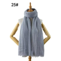 Foulard Uni En Viscose Coloris Mix -Accessoires De Mode pdtimg 4998943hd