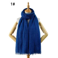 Foulard Uni En Viscose Coloris Mix -Accessoires De Mode pdtimg 4998948hd