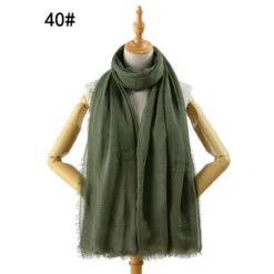 Foulard Uni En Viscose Coloris Mix -Accessoires De Mode pdtimg 4998953hd