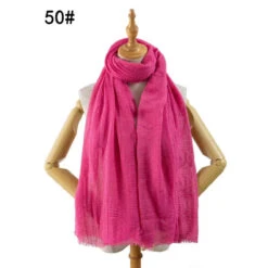 Foulard Uni En Viscose Coloris Mix -Accessoires De Mode pdtimg 4998955hd