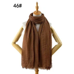 Foulard Uni En Viscose Coloris Mix -Accessoires De Mode pdtimg 4998957hd