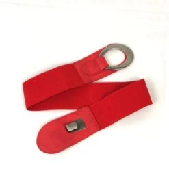 Ceinture En élastique Avec Fermeture Boucle En Crochet -Accessoires De Mode pdtimg 4999803hd